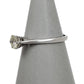 Pre-Owned 9ct White Gold Diamond Solitaire Ring Size T