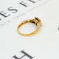 Pre-Owned 18ct Gold Square Diamond Cluster Ring Size S