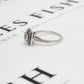 Pre-Owned 9ct White Gold Square Diamond Cluster Ring Size L