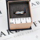 Pre-Owned 9ct White Gold Diamond & Topaz Ring Size L