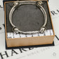 Pre-Owned Mens 9ct White Gold CZ Spanner Bangle