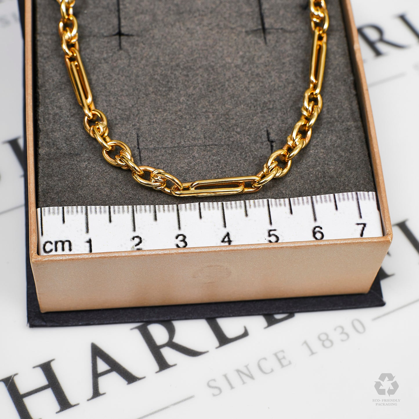 Pre-Owned 9ct Gold Albert Chain Bracelet TBar & Swivel Clasp