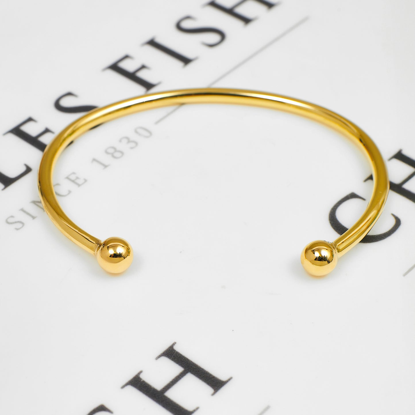 Pre-Owned 9ct Gold Torque Bangle
