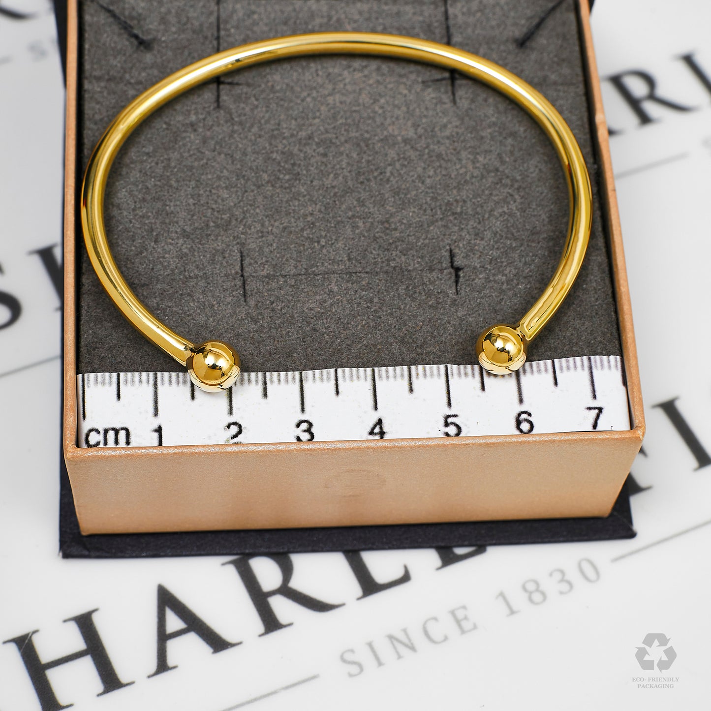 Pre-Owned 9ct Gold Torque Bangle