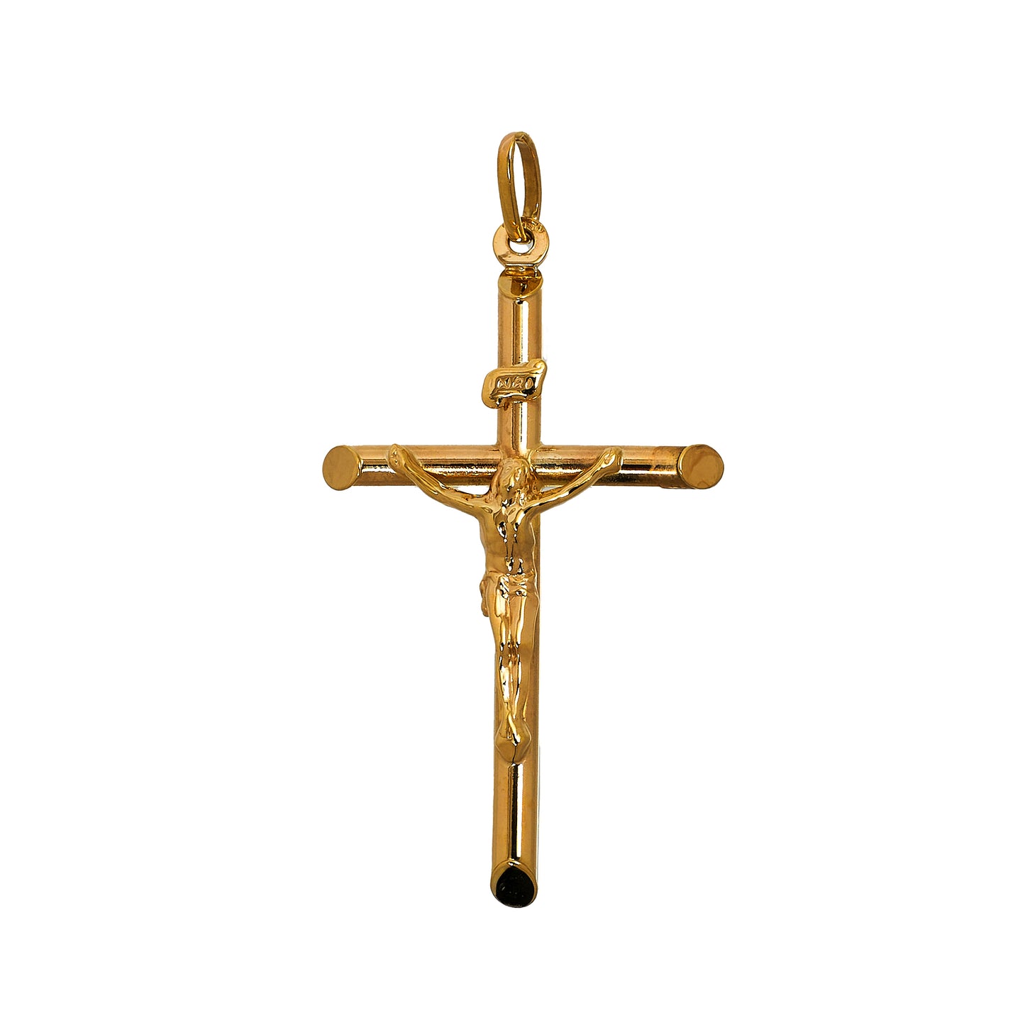 Pre-Owned 9ct Gold Crucifix Pendant