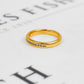 Pre-Owned 18ct Gold Princess Cut Diamond Half Eternity Ring