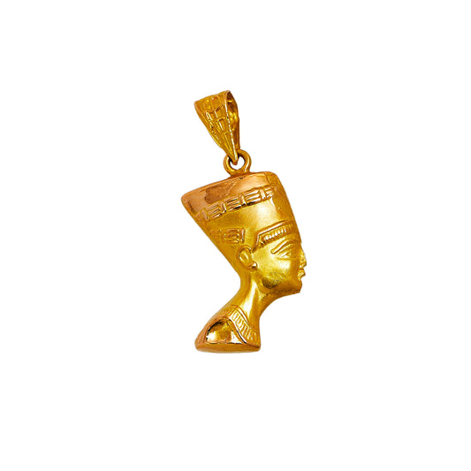 Pre-Owned 18ct Gold Queen Nefertiti Pendant