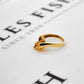 Pre-Owned 9ct Gold Citrine Dress Ring Size I.5