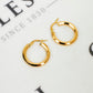 Pre-Owned 9ct Gold Creole Hoop Earrings