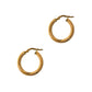 Pre-Owned 9ct Gold Creole Hoop Earrings