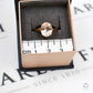 Pre-Owned 9ct Gold Oval Danburite Ring Size L