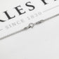 Pre-Owned 14ct White Gold Fused Trace Chain Necklace 20 Inch