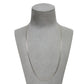 Pre-Owned 14ct White Gold Fused Trace Chain Necklace 20 Inch