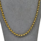 Pre-Owned 9ct Gold Belcher Chain Necklace 24 Inch