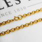 Pre-Owned 9ct Gold Belcher Chain Necklace 24 Inch