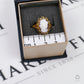 Pre-Owned 9ct Gold Oval Cameo Ring Size N.5