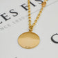 Pre-Owned 9ct Gold St Christopher Pendant & Chain Necklace
