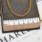 Pre-Owned 9ct Gold Rope Chain Necklace 24 Inch
