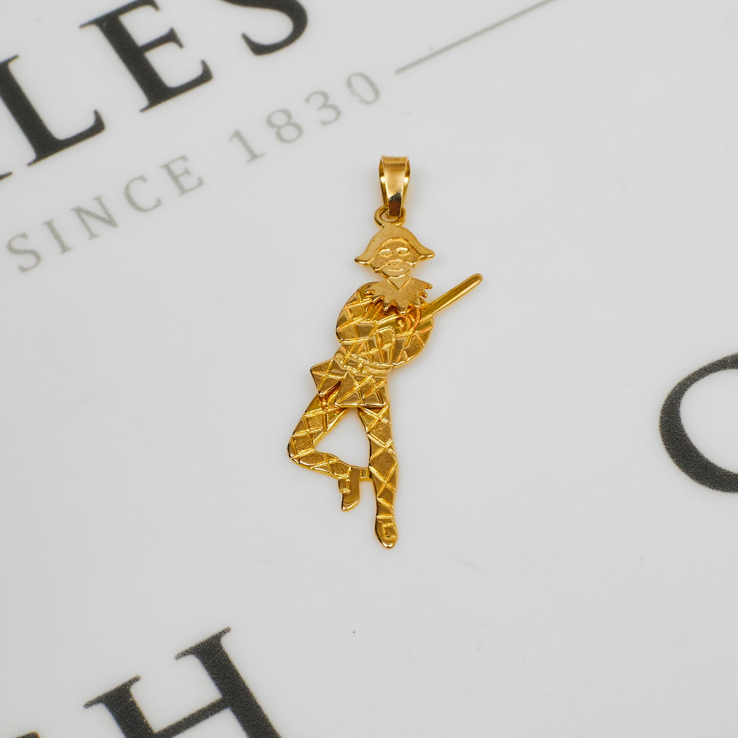 Pre-Owned 9ct Gold Articulated Jester Charm