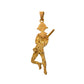 Pre-Owned 9ct Gold Articulated Jester Charm