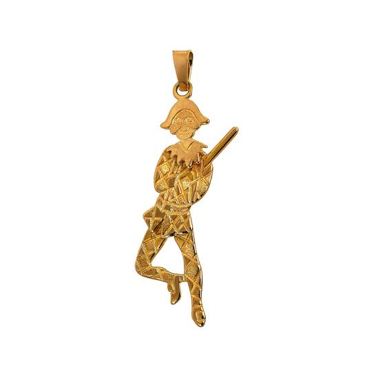 Pre-Owned 9ct Gold Articulated Jester Charm