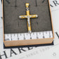 Pre-Owned 14ct Gold 2 Tone Crucifix Pendant