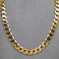 Pre-Owned 9ct Gold Curb Chain Necklace 18 Inch