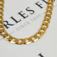 Pre-Owned 9ct Gold Curb Chain Necklace 18 Inch