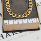 Pre-Owned 9ct Gold Curb Chain Necklace 18 Inch