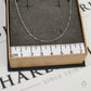 Pre-Owned 9ct White Gold Trace Chain Necklace 18 Inch