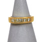 Pre-Owned 18ct Gold Princess Cut Diamond Ring Size K.5