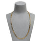 Pre-Owned 9ct Gold Figaro Chain Necklace 22 Inch