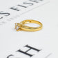 Pre-Owned 9ct Gold Topaz Ring Size N
