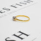 Pre-Owned 18ct Gold Illusion Set Diamond Ring Size O