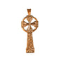 Pre-Owned 9ct Gold Celtic Cross Pendant