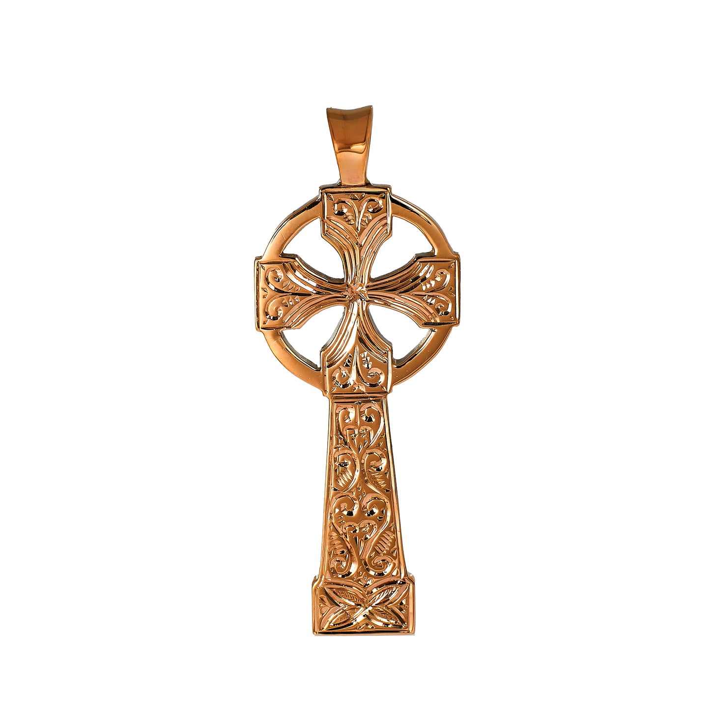 Pre-Owned 9ct Gold Celtic Cross Pendant