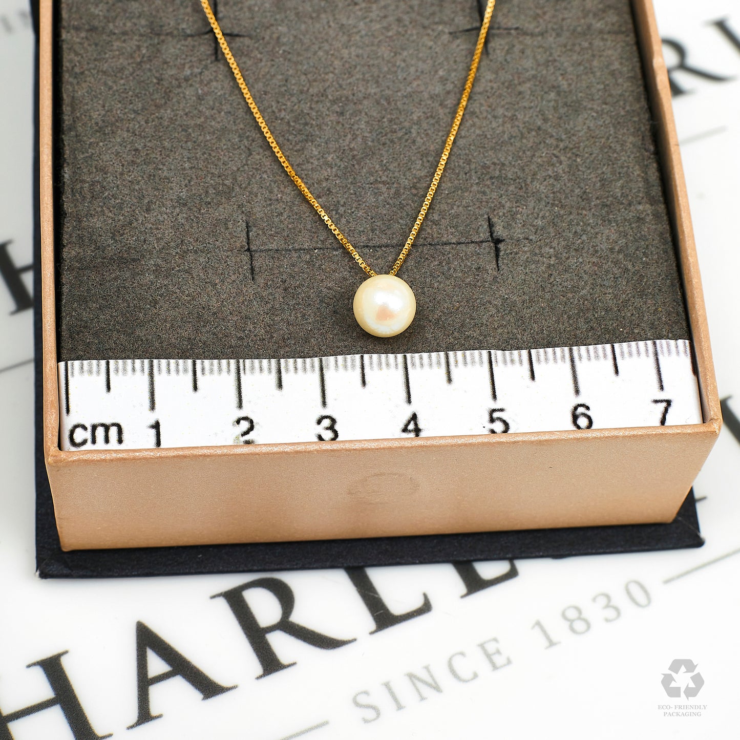 Pre-Owned 18ct Gold Cultured Pearl Pendant Necklace