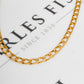 Pre-Owned 9ct Gold Curb Chain Necklace 26 Inch