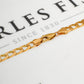 Pre-Owned 9ct Gold Curb Chain Necklace 26 Inch
