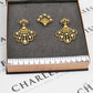 Pre-Owned 18ct Gold CZ & Cultured Pearl Fan Design SET