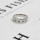 Pre-Owned 18ct White Gold Diamond Ring Size M.5