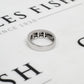 Pre-Owned 18ct White Gold Diamond Ring Size M.5