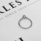 Platinum Diamond Ring & Diamond Shoulders Size O