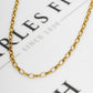 Pre-Owned 9ct Gold Belcher Chain Necklace 21 Inch
