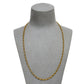Pre-Owned 9ct Gold Belcher Chain Necklace 21 Inch