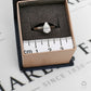 Pre-Owned 18ct White Gold Pear Cut Diamond Ring Size N