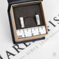 Pre-Owned 14ct White Gold CZ Hinged Earrings