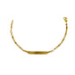 Pre-Owned 18ct Gold Anchor Chain ID Bracelet 6 Inch