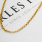 Pre-Owned 9ct Gold Belcher Chain Necklace 26 Inch