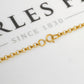 Pre-Owned 9ct Gold Belcher Chain Necklace 26 Inch